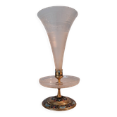 Cloisonné brass soliflore vase from the Napoléon III period.