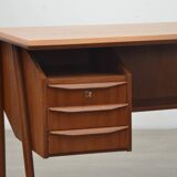 Mid century teak desk by Tibergaard, 1960s