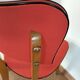 Chaise rouge années 50