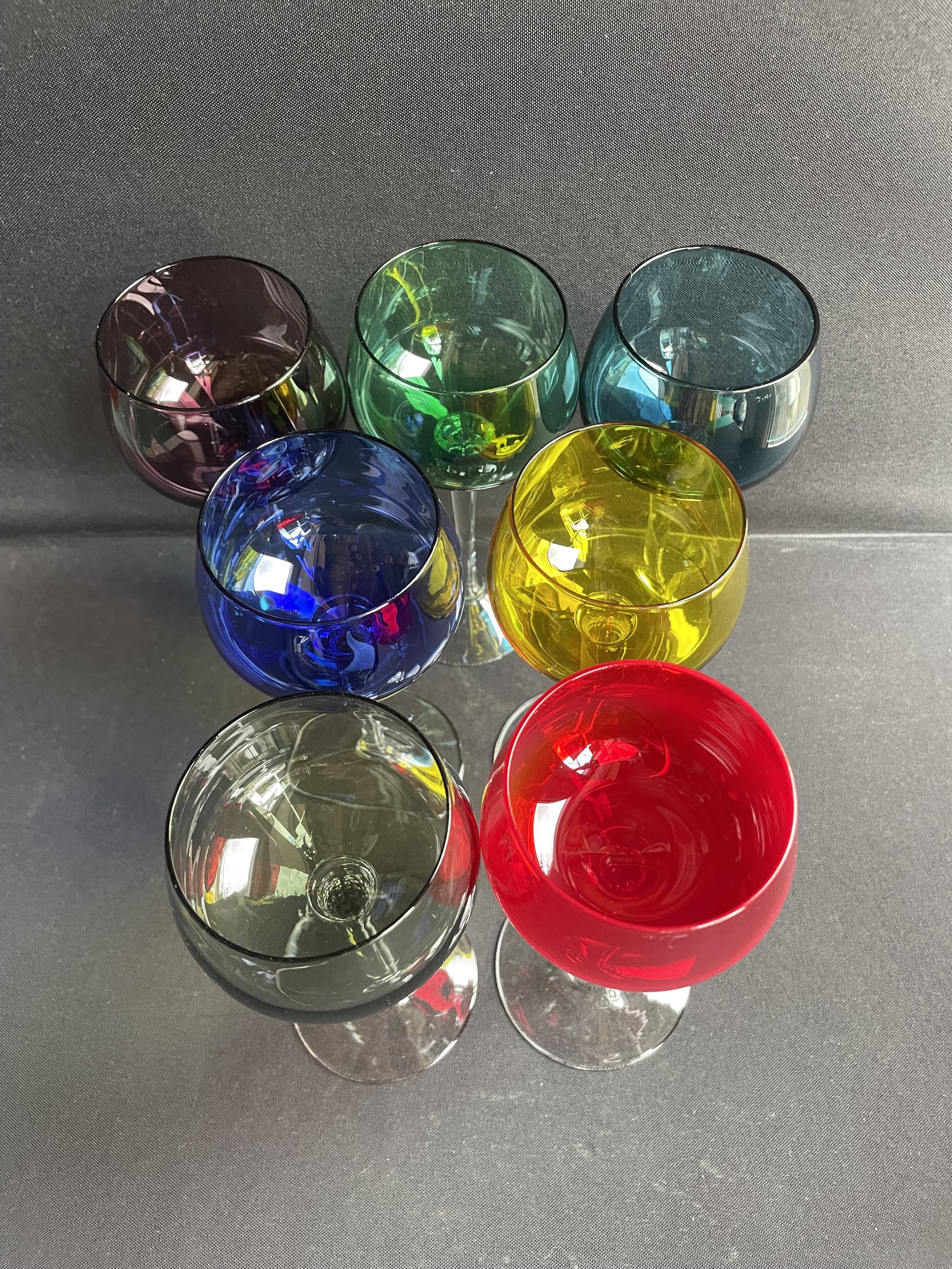 7 Glasses Kristalunie Maastricht Carnival