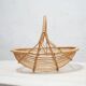 Panier vintage en rotin
