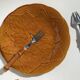 8 bamboo cake forks 60s
