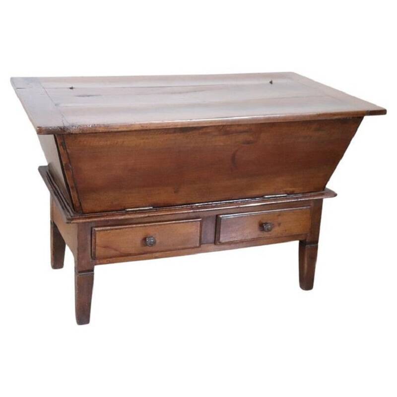 Antique sideboard in solid walnut, Italy 19th century