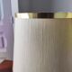 Pair of vintage Italian lamps from the 1970s in solid brass.