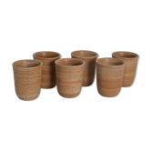 Verres en grès du Salins