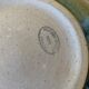 Blue ceramic dish