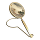 Adjustable table mirror in gilded brass, 1950, France