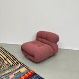 Armchair Soriana Afra and Tobia Scarpa 60s Cassina