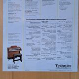 Electronic organ technics sx-e22l pcm sound