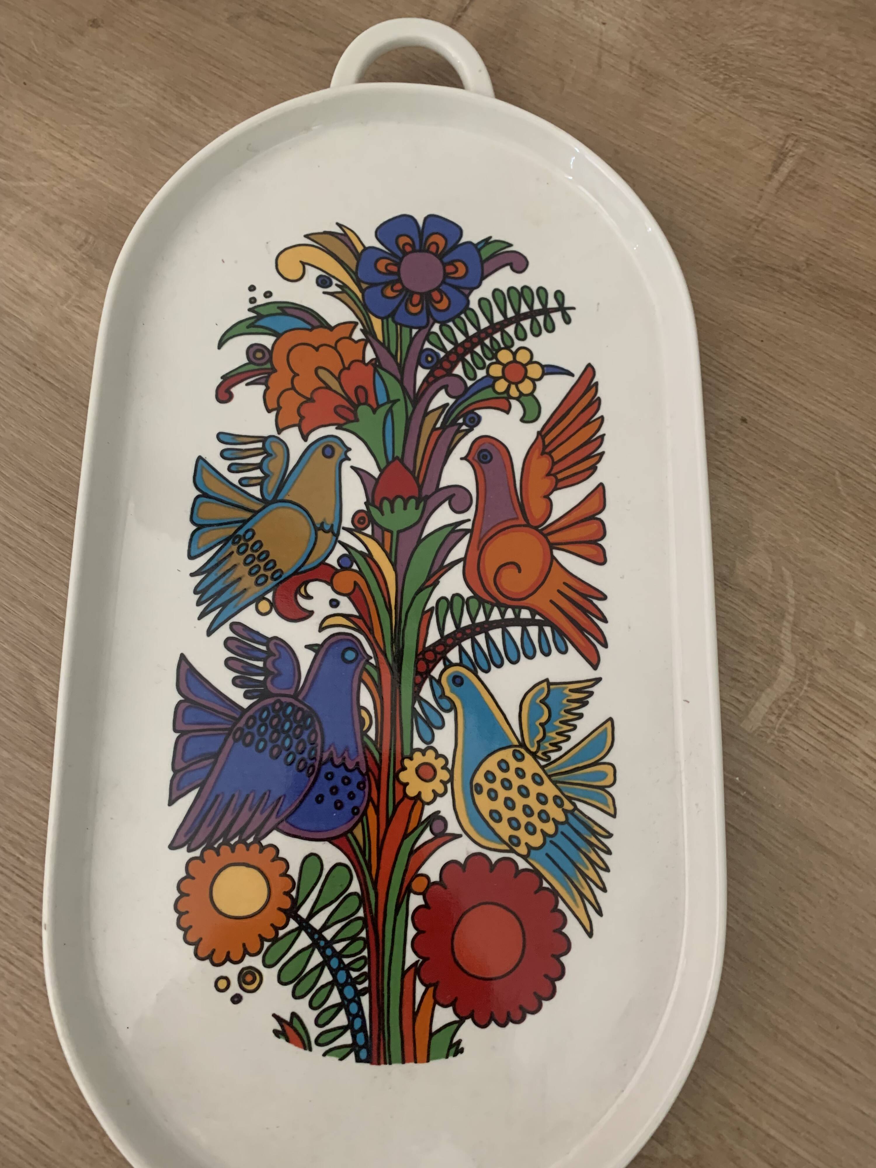 Villeroy & Boch Acapulco serving dish 42 cm, 1970s
