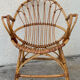 Paire de fauteuils coquille vintage 1950