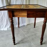 Game table/mahogany console
