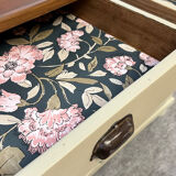 Chic country-style buffet with 2 doors