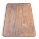 Antique game table in patinated wood in the Louis XVI style.