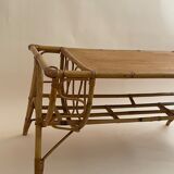 Rattan coffee table