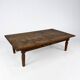 Table basse antique hollandaise en chêne, XIXe siècle