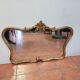 Gilded wooden mirror Louis xv style 102x67cm