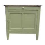 Green buffet with drawer and cupboard