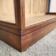 Art Deco oak museum display case