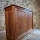 Oak sliding door wardrobe, 1920s