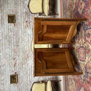 Pair of notches in natural wood style Louis XV XIXeme century