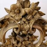Louis XV style mirror in wood and gilded stucco, Napoleon III period