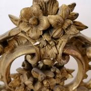 Louis XV style mirror in wood and gilded stucco, Napoleon III period