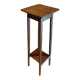 Antique oak plant table