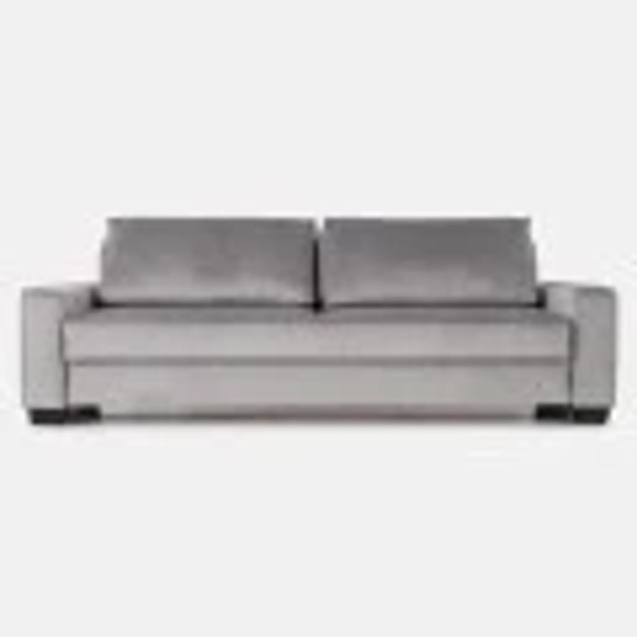 Sofa REJKIAVIK silver velour, Scandinavian design