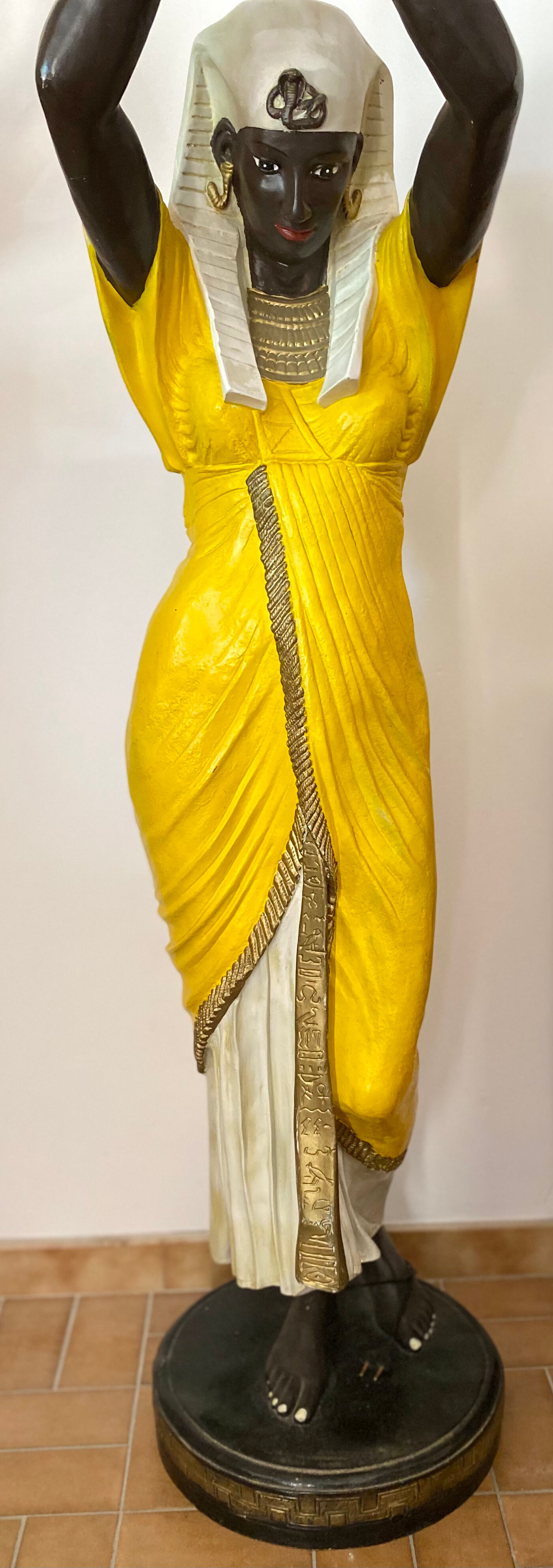 Egyptian statue flashlight