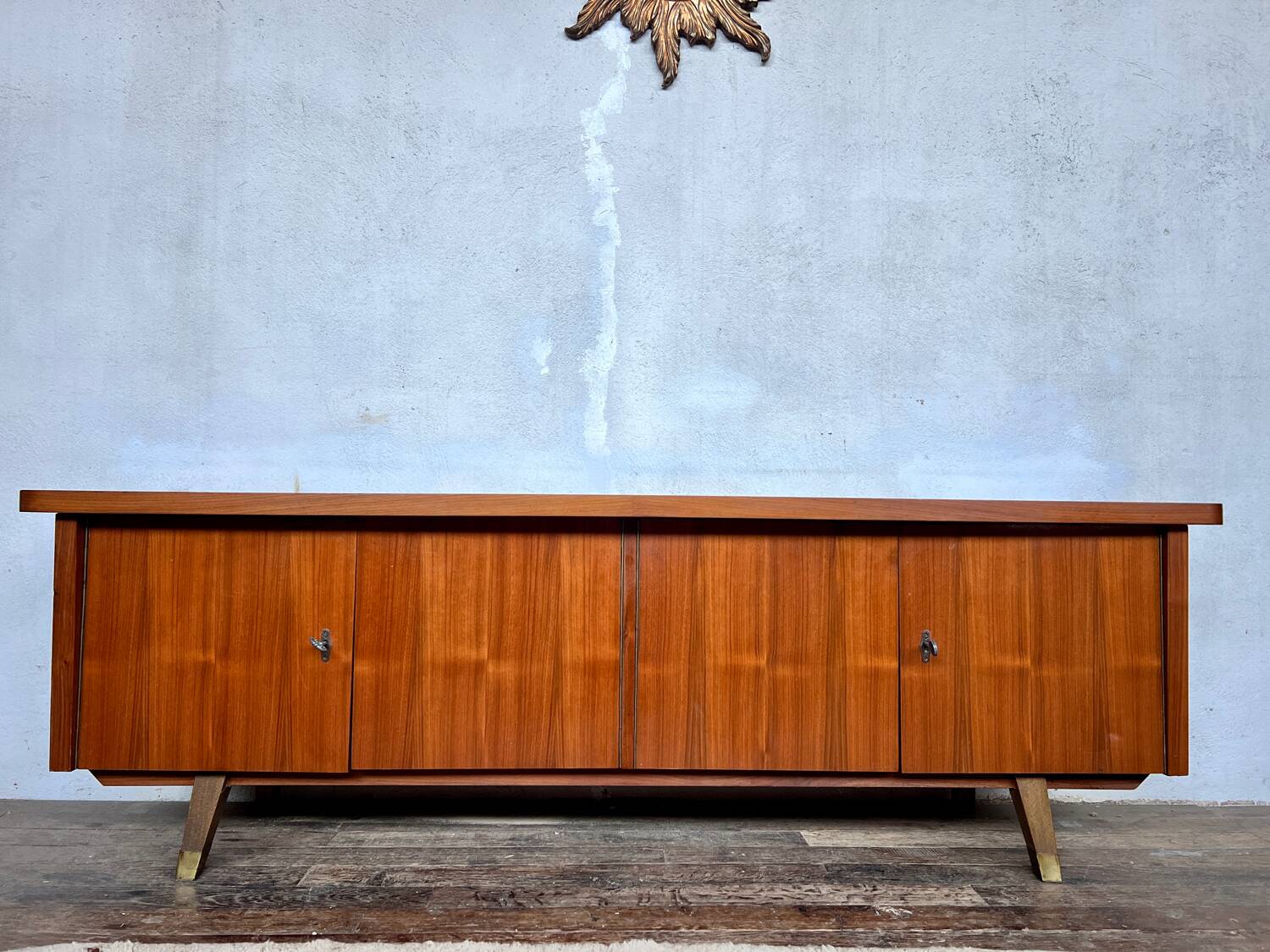Scandinavian sideboard vintage TV cabinet