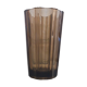Smoked glass vase