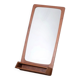 Teak Wall Mirror with Shelf, Denmark, 1960s