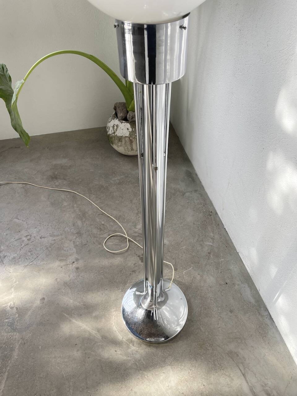Mazzega floor lamp 1970 Murano glass