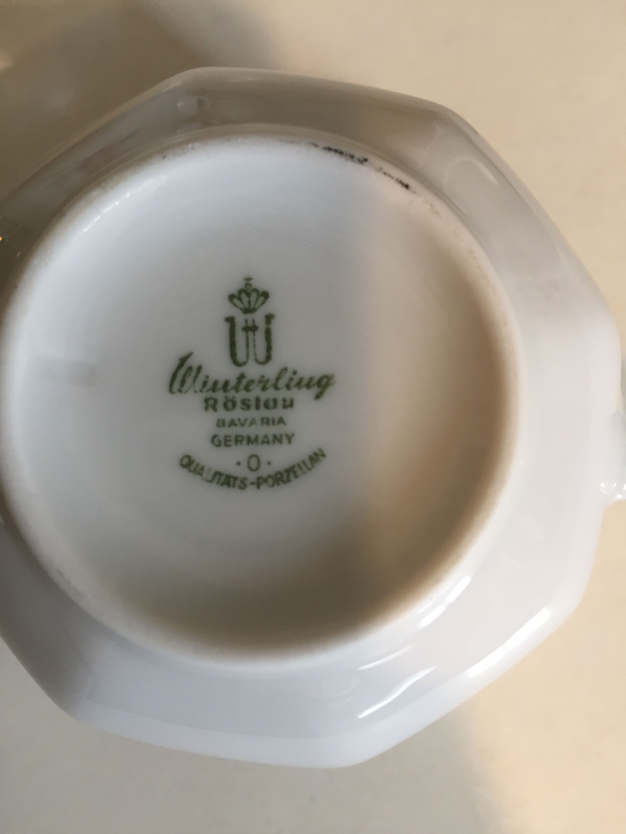 Porcelain tea or coffee service