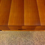 Suspended console in wood by La Permanente Mobili Cantù, 1950s