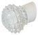 Vintage White Porcelain Wall Light, 1970s