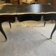 Black and silver Louis XV style desk