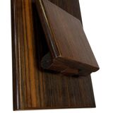 Vintage plant table small side table with rosewood tiles