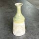 Stoneware Soliflore Vase - Beige and Almond Green
