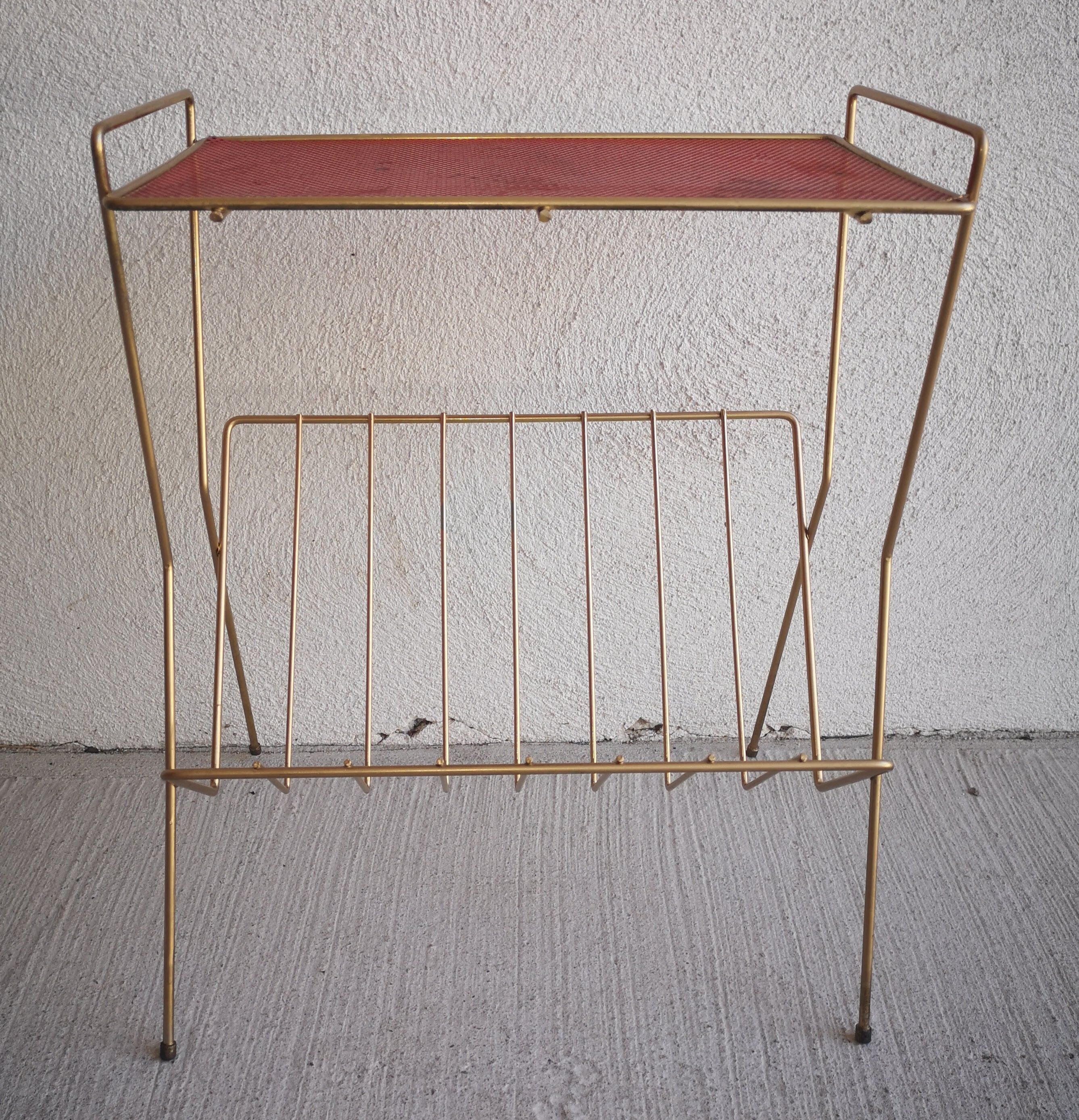 Door magazine brass and vintage metal