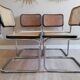 Set of 4 chairs B32 Marcel Breuer