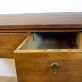 Walnut Art Nouveau Desk, Spain, 1910's