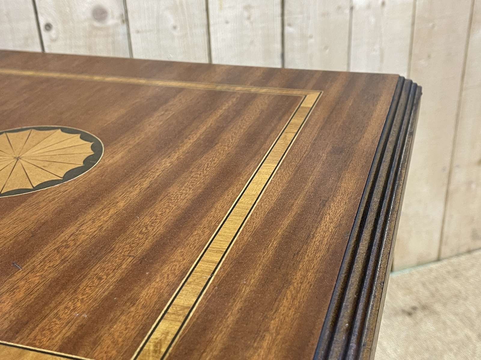 Mahogany revolving bookcase from the 1950s