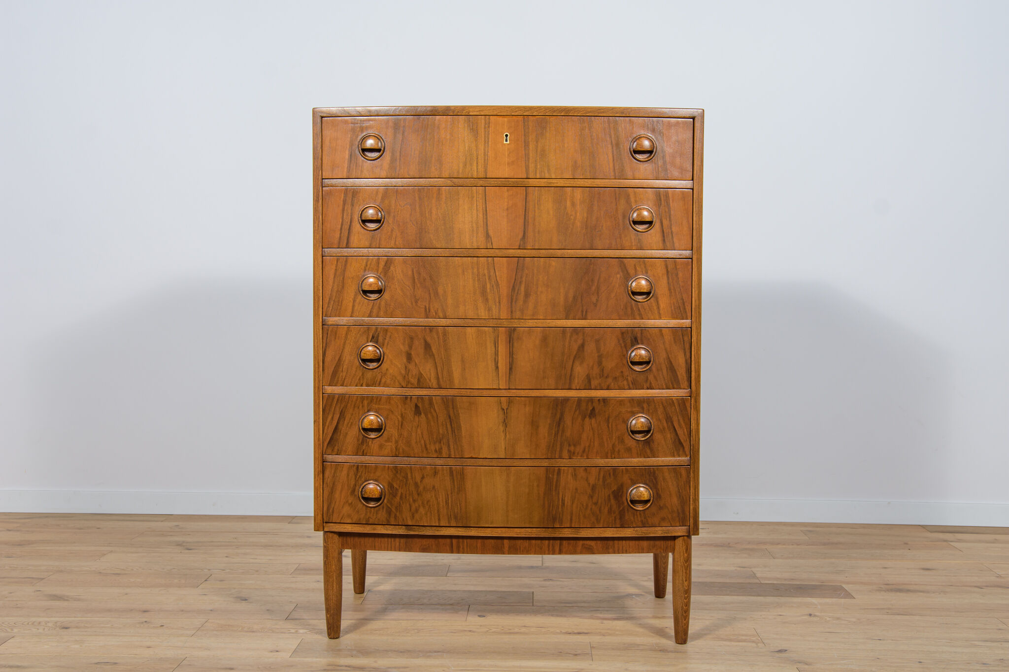 Mid-Century Danish Walnut Dresser, 1960s