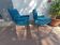 Pair armchairs