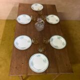 Real oak farmhouse table from the late 1800s.