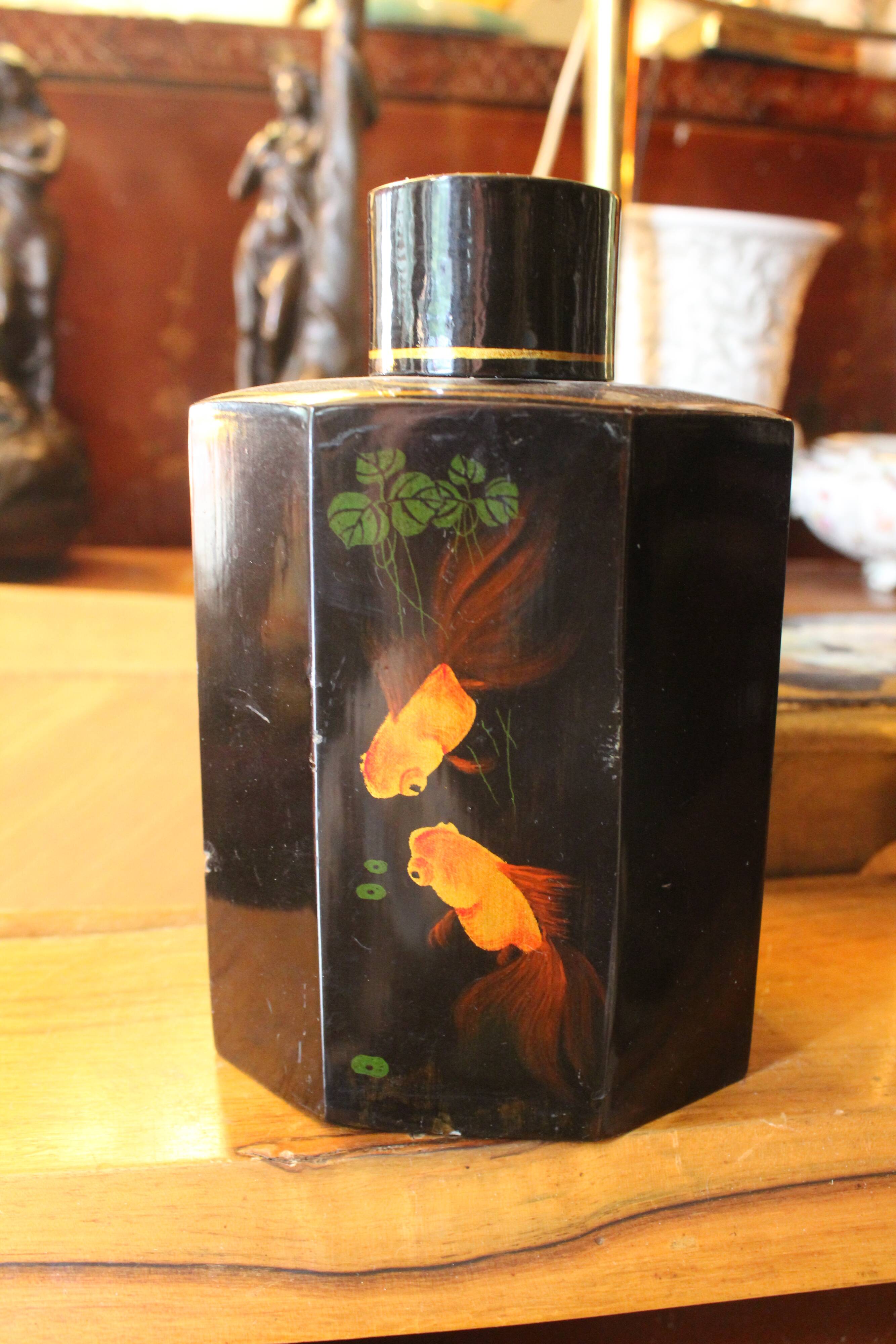Asian tea box