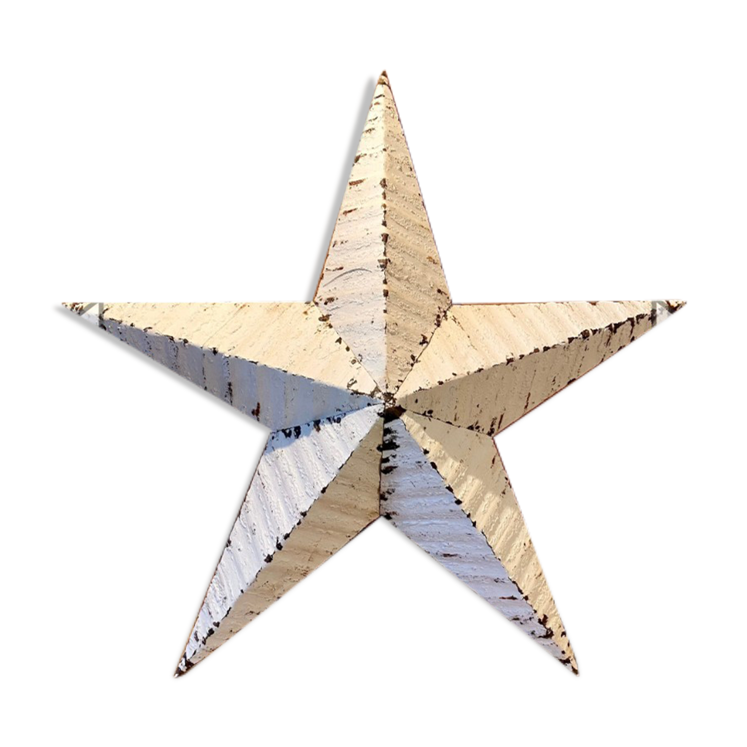 White amish star 74cm