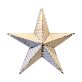 White amish star 74cm